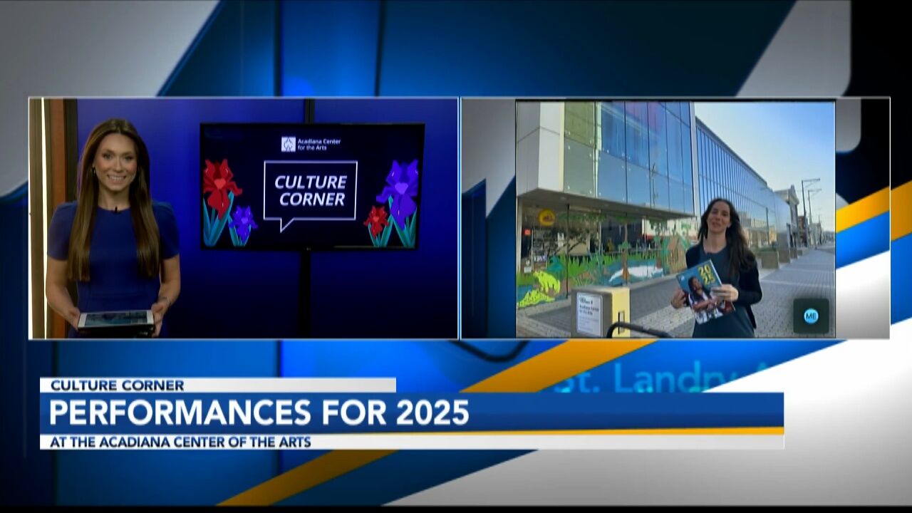 Acadiana Center for the Arts 2025 Performance Schedule Out Now!